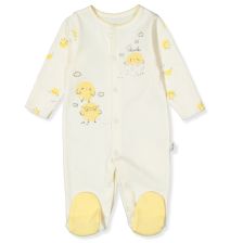 Бебешки гащеризон Bebetto Chick chick, Екрю, 0-6м., T3799