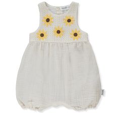Бебешки гащеризон Bebetto ETHNIC DAISY, Бежов, 3-18 м., K4382