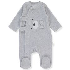 Бебешки гащеризон Bebetto Little Teddy Bear, плюшен, 1-9м., K4587