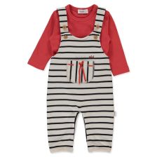 Бебешки гащеризон Bebetto Mini Girl, с блузка, 6-24 м., K4579