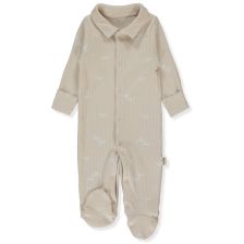 Бебешки гащеризон Bebetto Organic Born With Love, 0-6 м., T4038