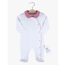 Бебешки гащеризон Ciccim Baby Рози, 1-6 м, U4844
