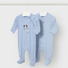 Бебешки гащеризон Mayoral, с дълъг ръкав, 2 бр., 0–9 м., 1720