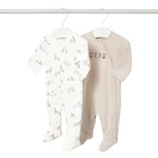 Бебешки гащеризон Mayoral, с дълъг ръкав, 2 бр., 0-9 м., 2703