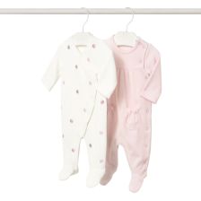 Бебешки гащеризон Mayoral, с дълъг ръкав, 2 бр., 0-9 м., 2706