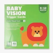 Бебешки карти за визуална стимулация Raya Toys, 3-12 м.