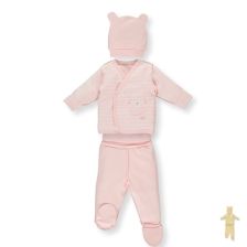 Бебешки комплект Bebetto Baby Couple 3 части, 0-3 месеца Z831