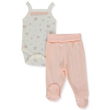 Бебешки комплект Bebetto Bloom, 2ч., 0-6 м., T4136