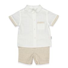 Бебешки комплект Bebetto Cool and Stylish, Бежов, 2 ч., 6-36 м., K4655