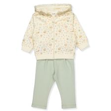 Бебешки комплект Bebetto Cute Duck, Мента, 2 ч., 6-36 м., K4658