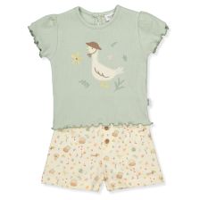 Бебешки комплект Bebetto Cute Duck, Мента, 2 ч., 6-36 м., K4660