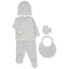 Бебешки комплект Bebetto Happy Animal, 5ч., 0-3 м., Z1103