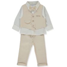 Бебешки комплект Bebetto Little Boss, костюм, 3ч., 3-24 м., K5230