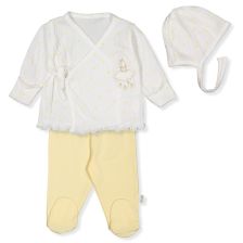 Бебешки комплект Bebetto Mini Heart, 3 ч., 0-3м., Z1024