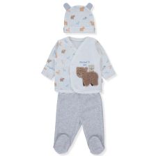 Бебешки комплект Bebetto Mothers Son, 3 ч. 0-3м., Z916