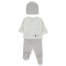 Бебешки комплект Bebetto My Little One, 3ч., 0-3 м., Z1065