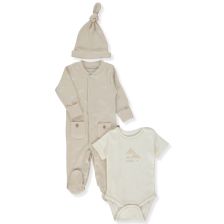Бебешки комплект Bebetto Organic Born With Love, 3ч., 1-6 м., Z1059