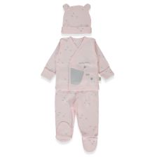 Бебешки комплект Bebetto Organic Sleepy Sheepy, 3ч., 0-3 м., Z1072