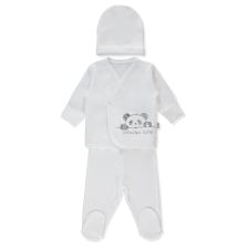 Бебешки комплект Bebetto Reflected Baby, 3 ч. 0-3м., Z974