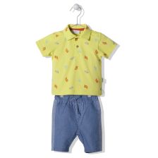 Бебешки комплект Bebetto Sea Buddies Зелен, 2 ч., 6-36м., K3913