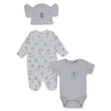 Бебешки комплект Bebetto Stars and koalas, 3 ч., 0-6м., Z1031