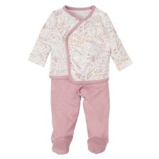 Бебешки комплект Bimbidreams NIZA, жилетка и ританки, 0-1м.