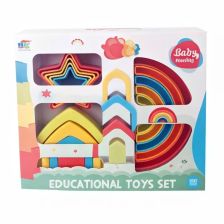 Бебешки комплект фигури за редене 3в1 Raya Toys