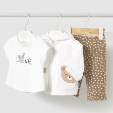 Бебешки комплект Mayoral анцуг и тениска, 3 части, 2-18 м., 1878