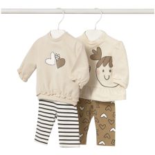 Бебешки комплект Mayoral блузка и клин, 4ч., 2-24 м., 2710