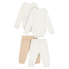 Бебешки комплект Mayoral боди и панталонки, 4ч., 0-9 м., 2638