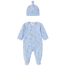 Бебешки комплект Mayoral Гащеризон и шапка, 0-4 м., 1706