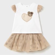 Бебешки комплект Mayoral Пола и тениска, 2-18 м., 1874