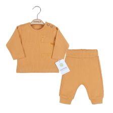 Бебешки комплект Сiccim Baby Жираф, канела, 2 части, 0-9м. U4782