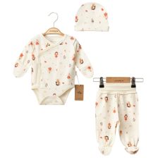 Бебешки комплект Сiсcim Baby Фея, 3 части, 1-3 м., U5073