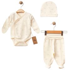 Бебешки комплект Сiсcim Baby Звезди, 3 части, 1-3 м., U5171