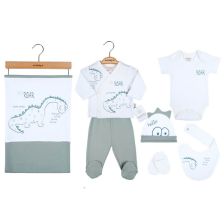 Бебешки комплект за изписване Ciсcim Baby Динозавър, 7 части, 0-3м., U4757