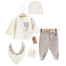 Бебешки комплект за изписване Ciсcim Baby Mobile Stars, 5 части, 0-1м., U5096