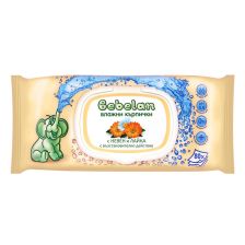 Бебешки мокри кърпи Bebelan Невен+Лайка 80бр.