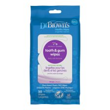 Бебешки мокри кърпи за зъби и венци Dr.Brown's Healthy Wipes 30бр.
