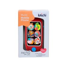 Бебешки музикален телефон Kaichi Raya Toys, Червен