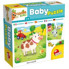 Бебешки пъзел Lisciani Carotina Baby Фермата