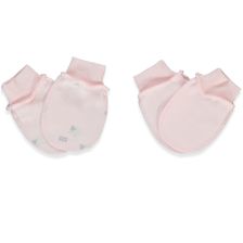 Бебешки ръкавички Bebetto Organic Sleepy Sheepy, 2 чифта, 0-3м., C1156