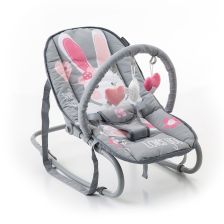 Бебешки шезлонг Kikka Boo Foliage Rabbit 230058