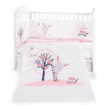 Бебешки спален комплект Kikka Boo Pink Bunny, 2 части, 70х140 см.