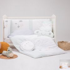 Бебешки спален комплект Bebetto с обиколник, 60X120, U502