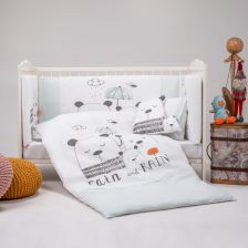 Бебешки спален комплект Bebetto Зелен, 100х150 см, U499