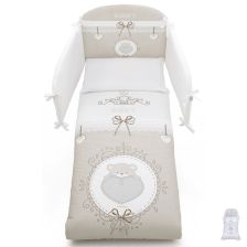 Бебешки спален комплект Italbaby BABY CHIC MAXI 5ч. с обиколник, 105/130 см