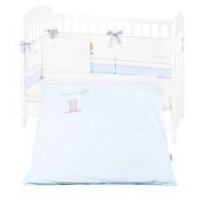 Бебешки спален комплект Kikka Boo с бродерия 6 части 70/140