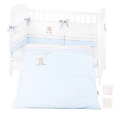 Бебешки спален комплект Kikka Boo Dream Big с бродерия и обиколник, 2 части, 60 х 120 см.