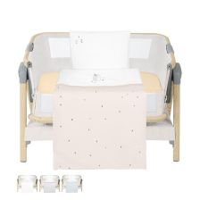Бебешки спален комплект за мини-кошара Kikka Boo 5 части